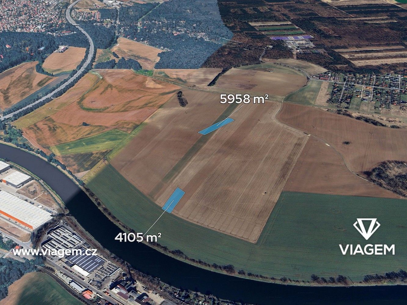 Zemědělský pozemek, 1 677 m²