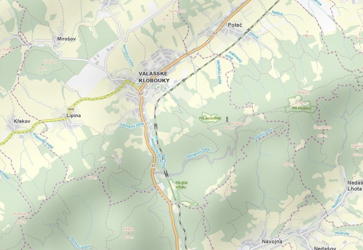 Louka · Masarykovo náměstí  , Valašské Klobouky - 3