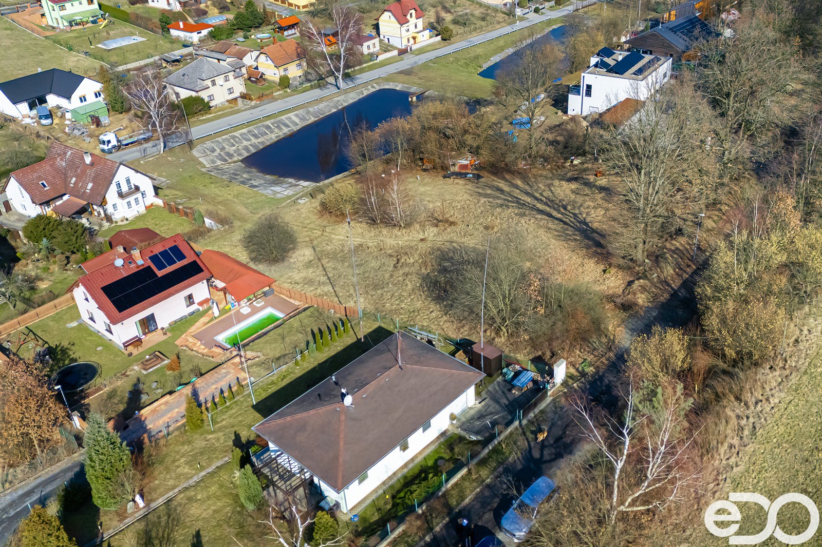 Prodej pozemek pro bydlení - Mrač, 1 370 m² - 5