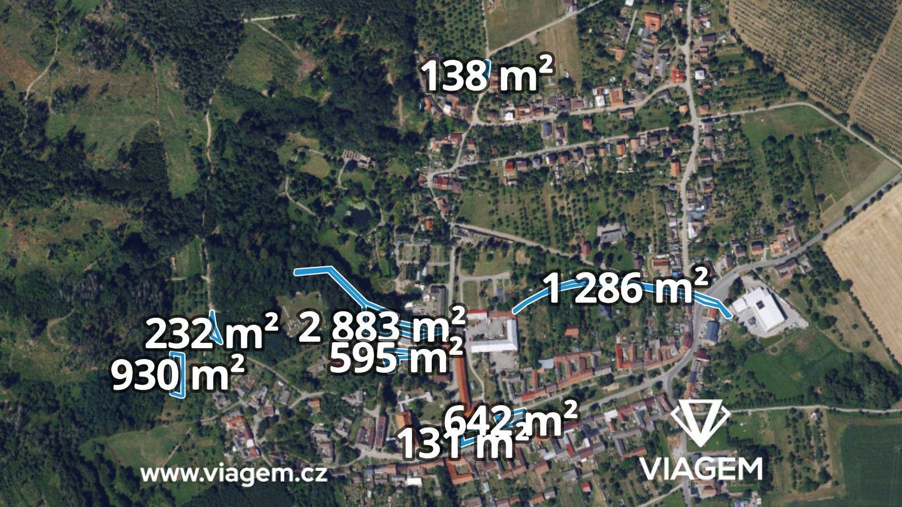 Zemědělský pozemek, 284 m²