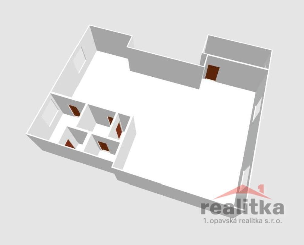 Pronájem kancelář - U Fortny, Opava, 144 m² - 5