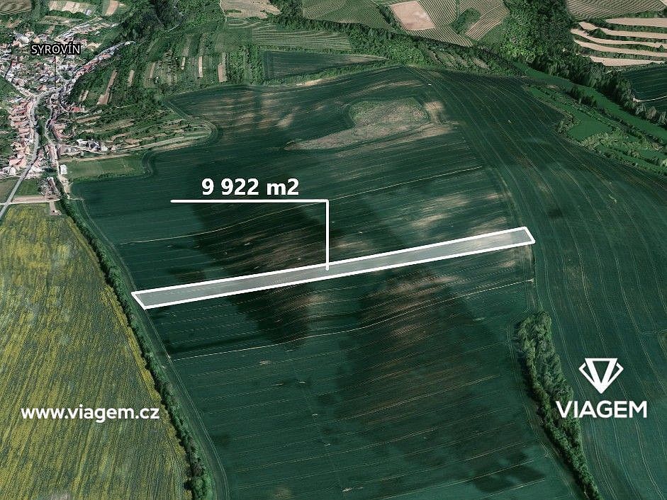 Zemědělské pozemky, Syrovín, okres Hodonín, Jihomoravský kraj
