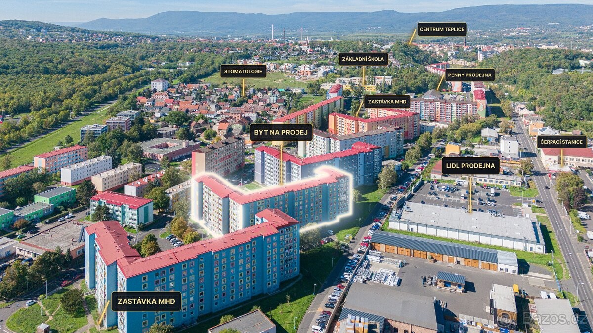 Prodej byt - Teplice, 415 01 - 2