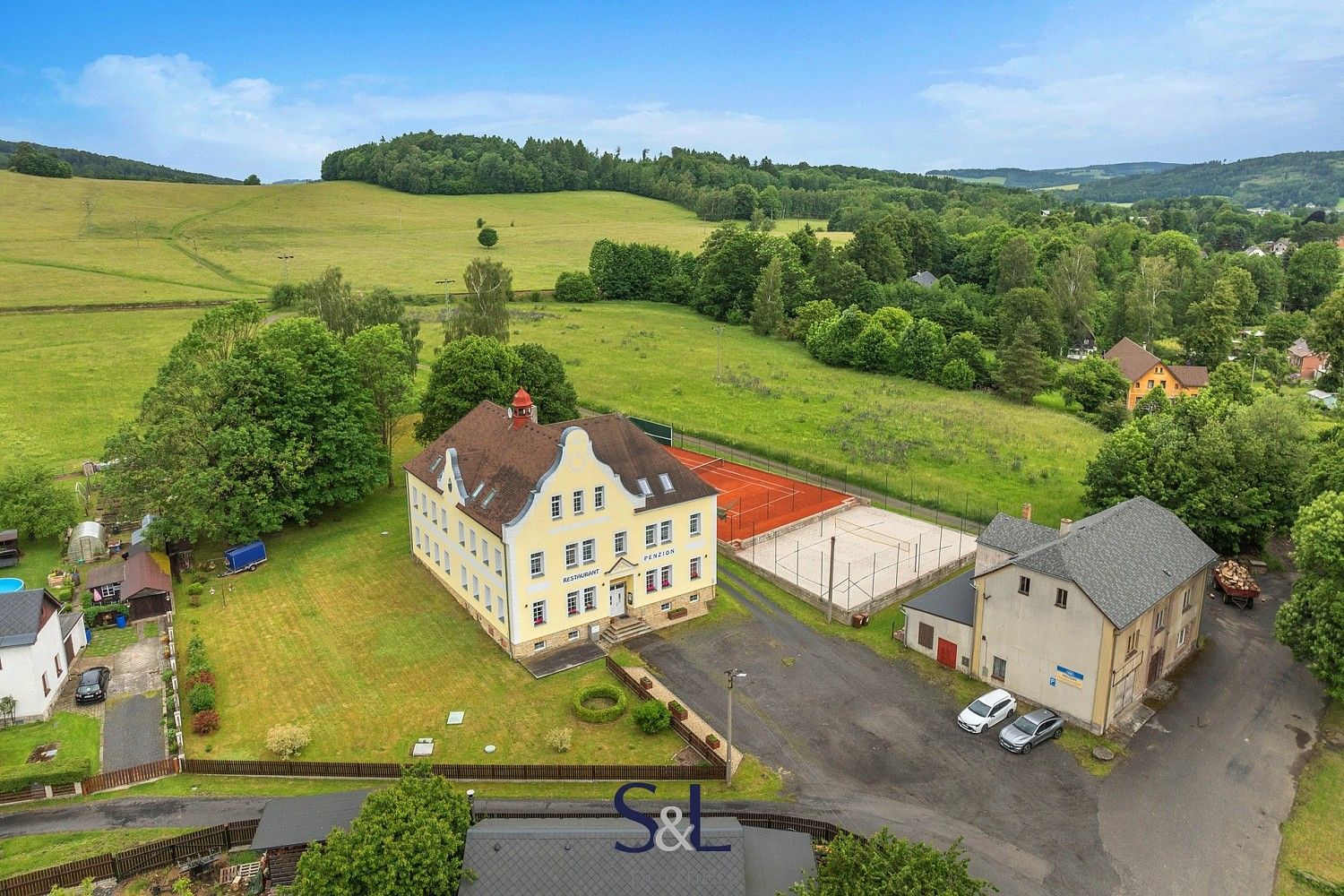 Ubytovací zařízení, Mikulášovice, okres Děčín, Ústecký kraj, 919 m² - 2