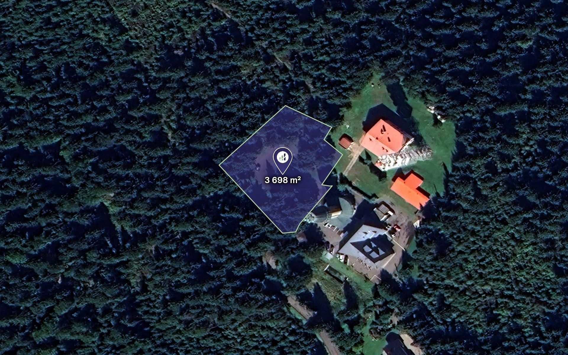 Ostatní, Orličky, 3 698 m²