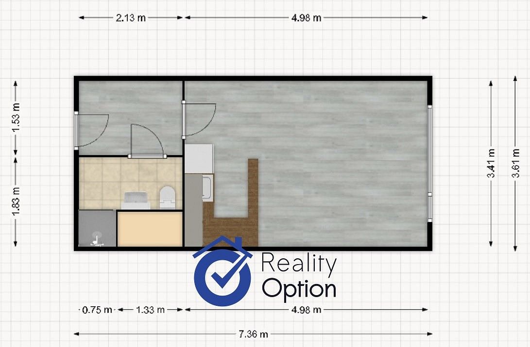 Prodej byt 1+kk - Praha - Kobylisy, okres Praha 8, Hlavní město Praha, 23 m² - 5