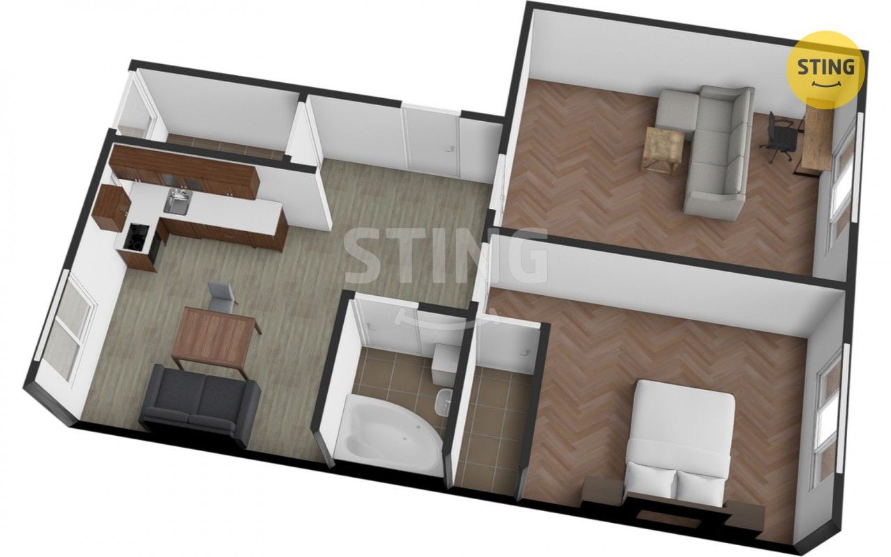 Byt 2+1 · 79 m² · Bachmačská, Ostrava - 3