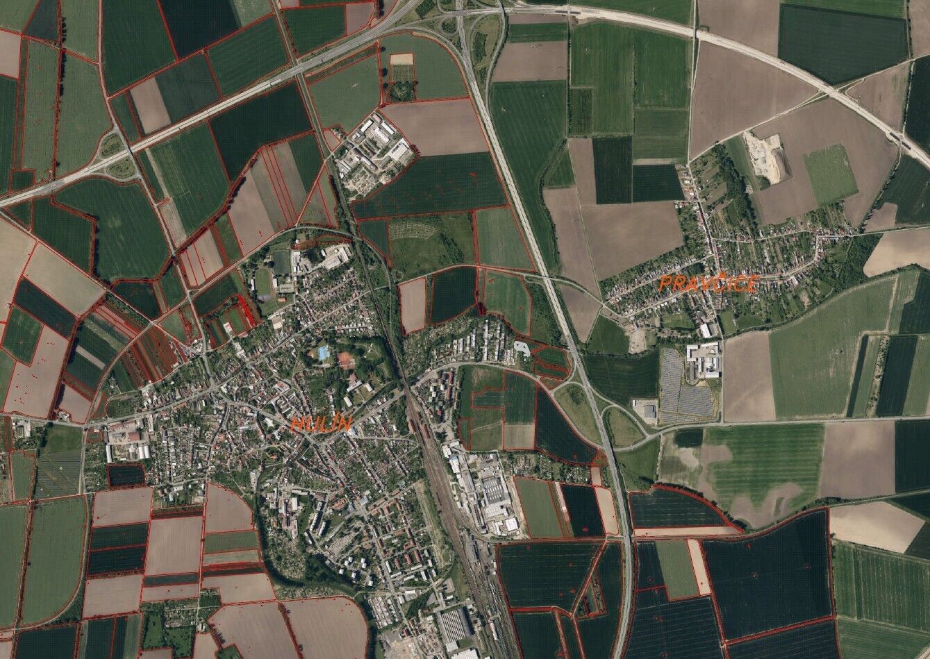 Prodej zemědělský pozemek - Hulín, 1 984 m² - 5