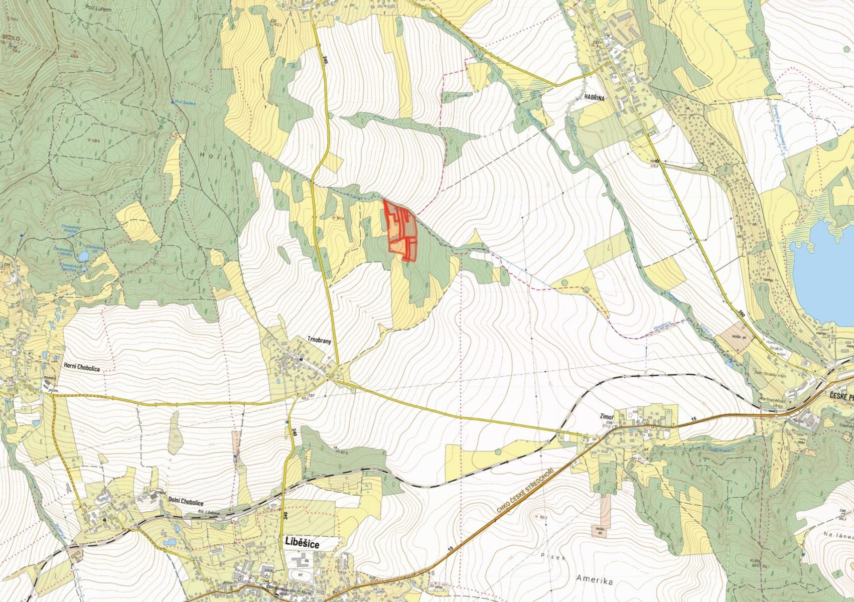 Lesy, Liběšice Trnobrany - 2