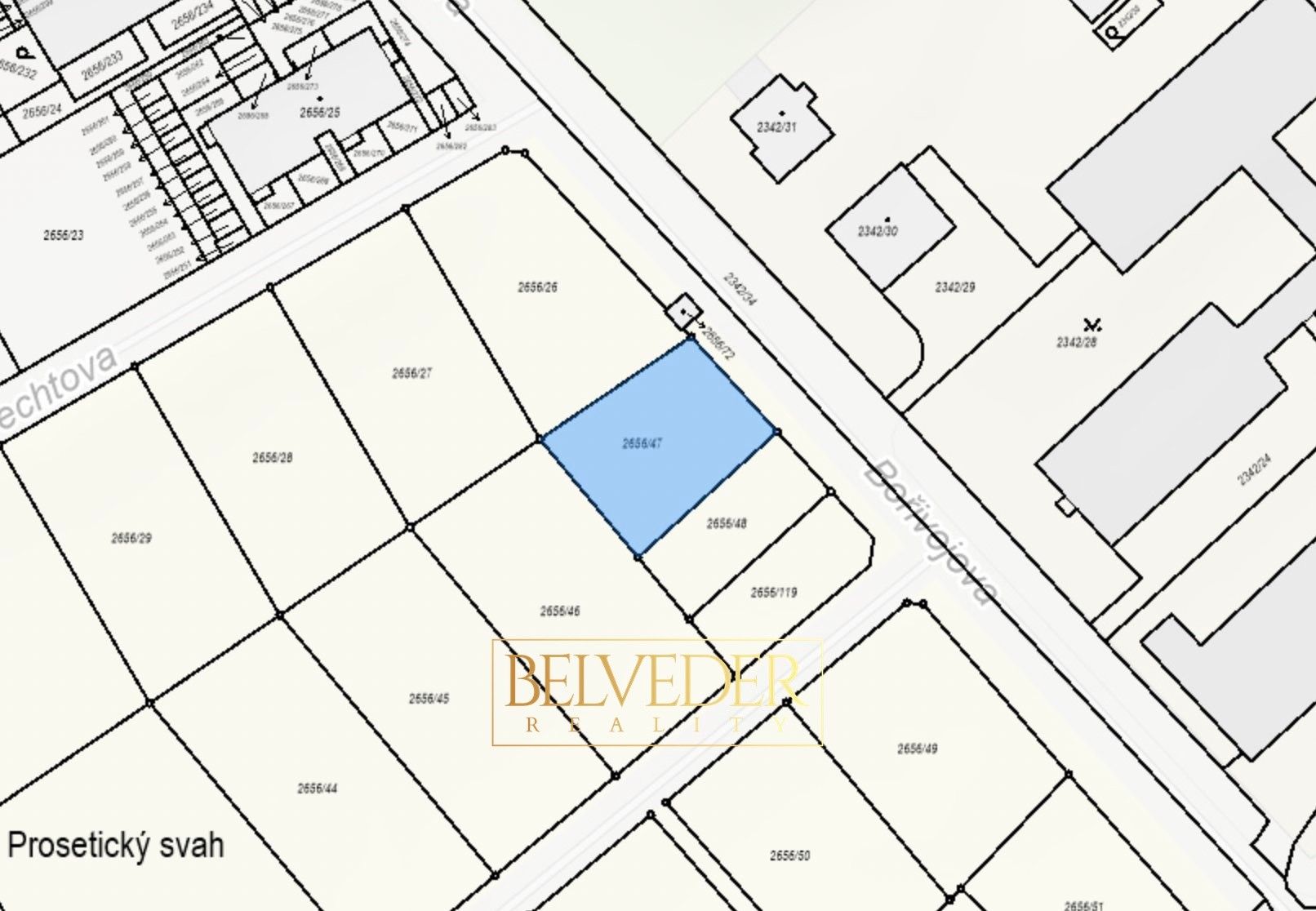 Prodej pozemek pro bydlení - Teplice