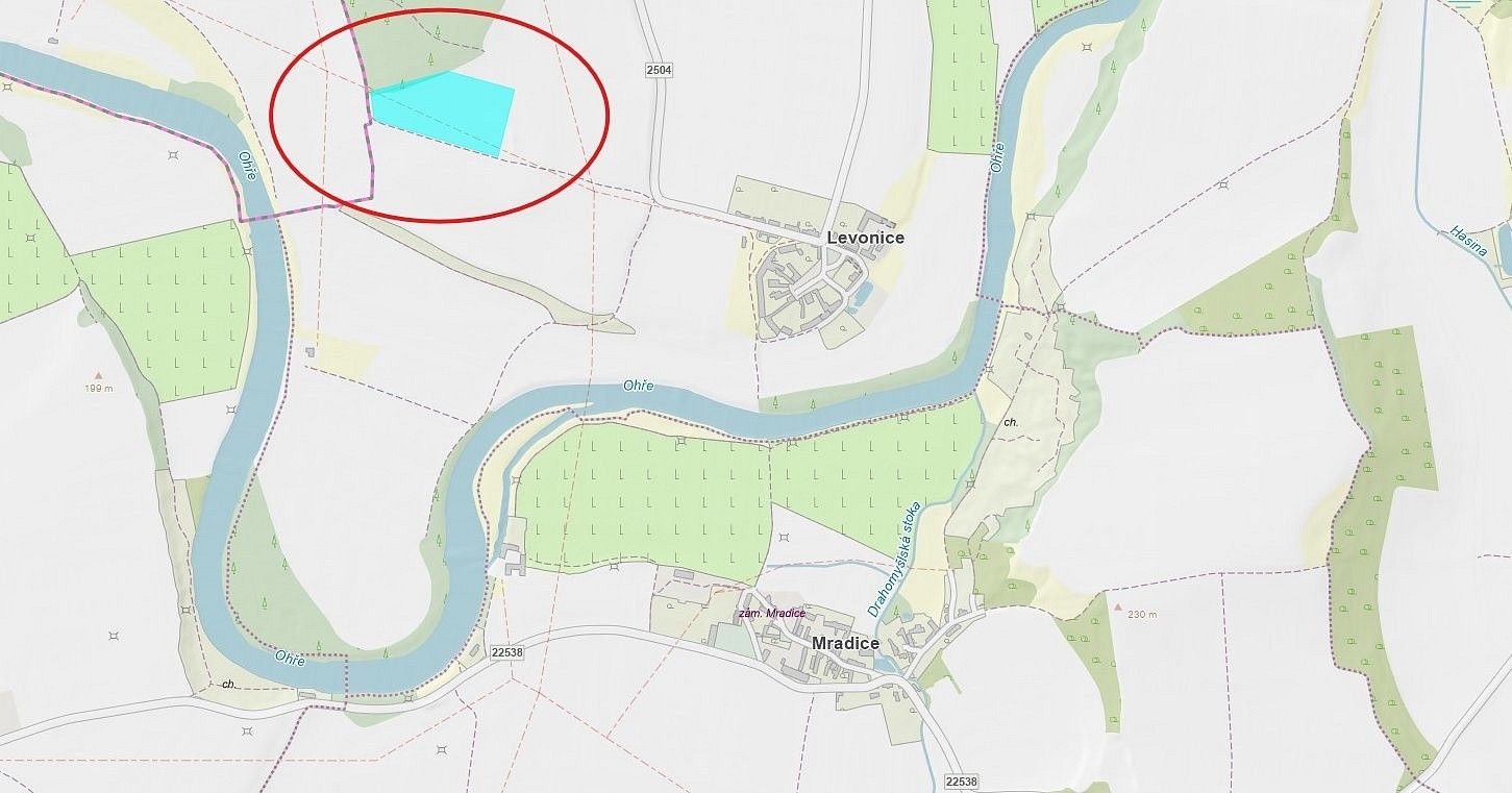 Zemědělské pozemky, Postoloprty - Levonice, okres Louny - 1