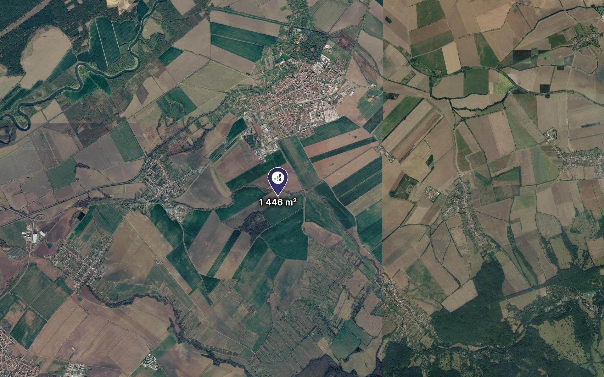 Zemědělské pozemky, Strážnice, 1 446 m² - 2