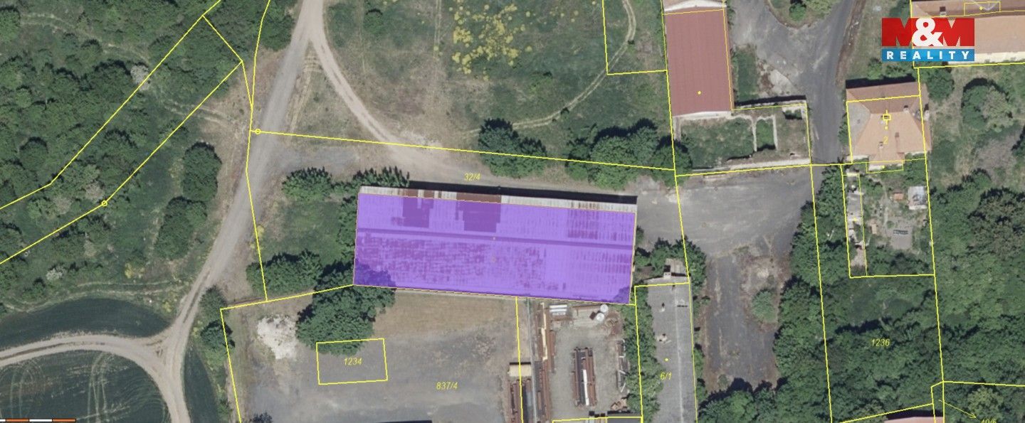 Sklady, Cítoliby, 300 m²