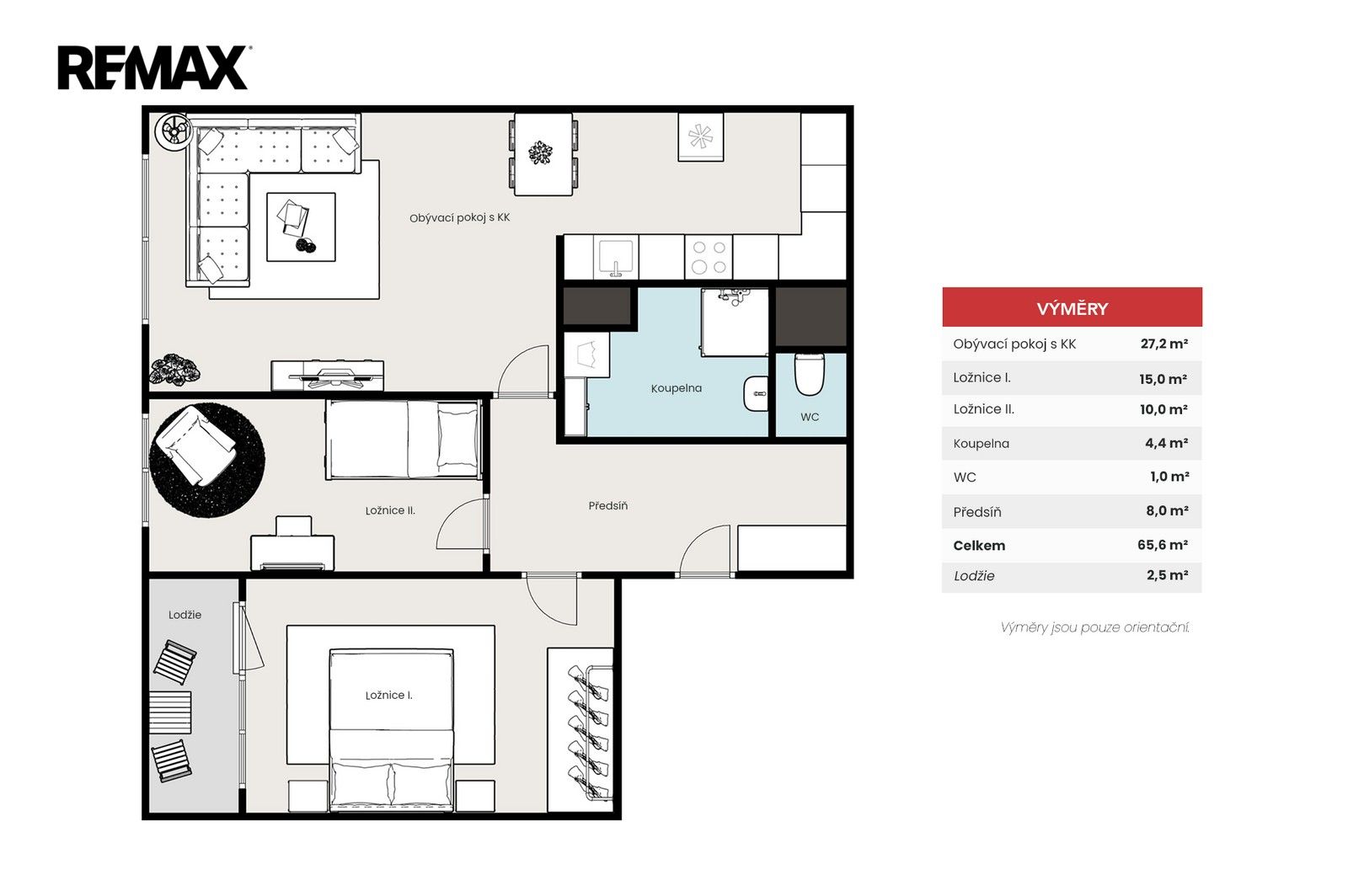 Prodej byt 3+kk - Křejpského 1527, Praha Chodov, 66 m² - 5