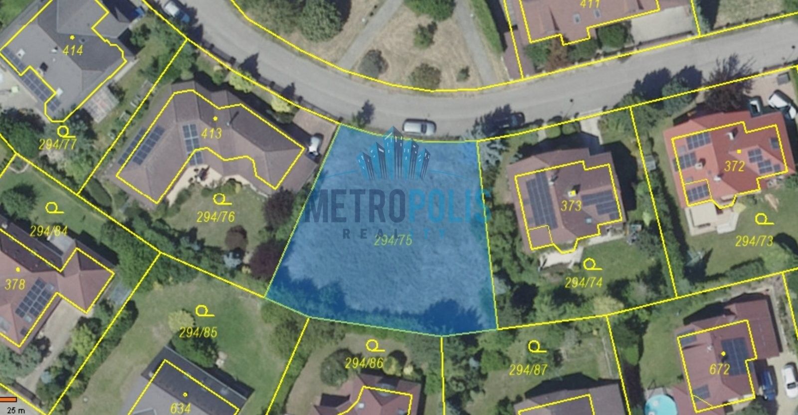Prodej pozemek pro bydlení - Muškátová, Jesenice, 744 m²