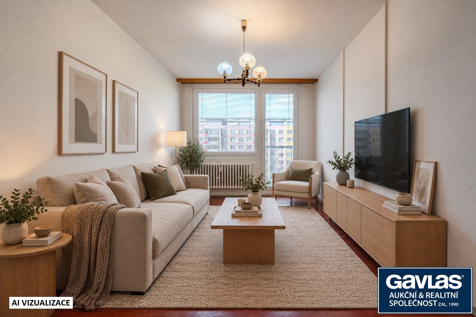 2+1, Slancova 1257, Praha Kobylisy, 45 m² - 1