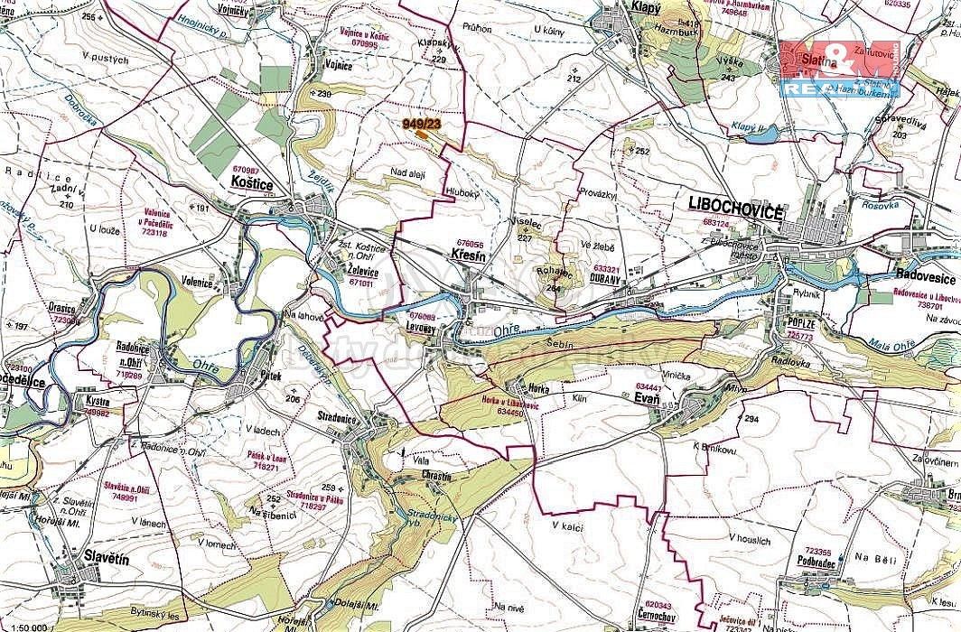 Prodej les - Koštice, okres Louny, Ústecký kraj - 5