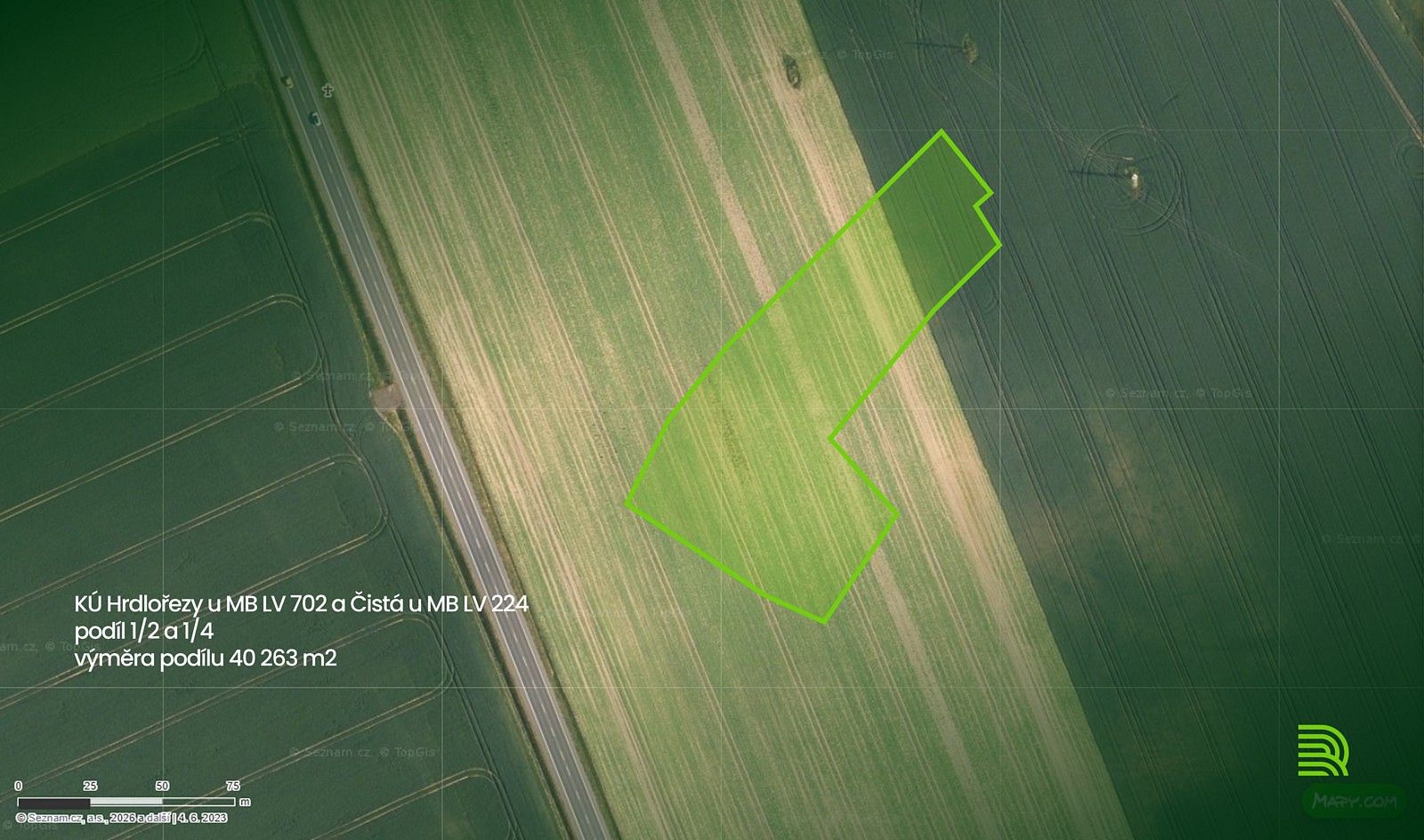 Zemědělské pozemky, Hrdlořezy, okres Mladá Boleslav, Středočeský kraj - 2