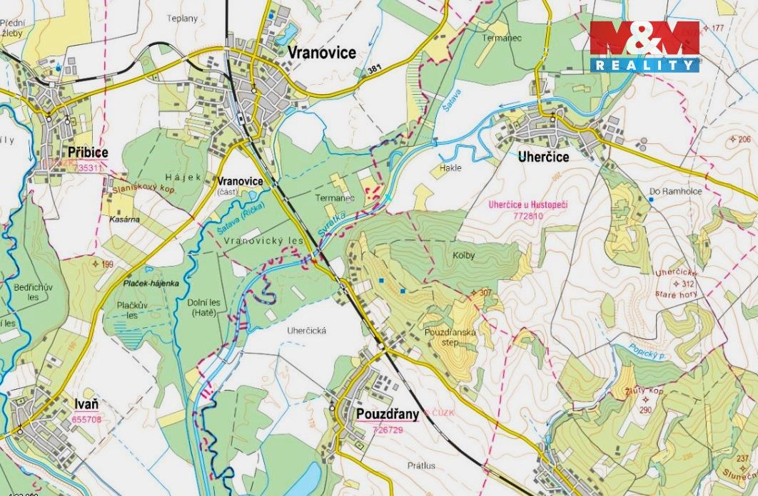 Prodej pozemek pro bydlení - Uherčice u Hustopečí, 691 62