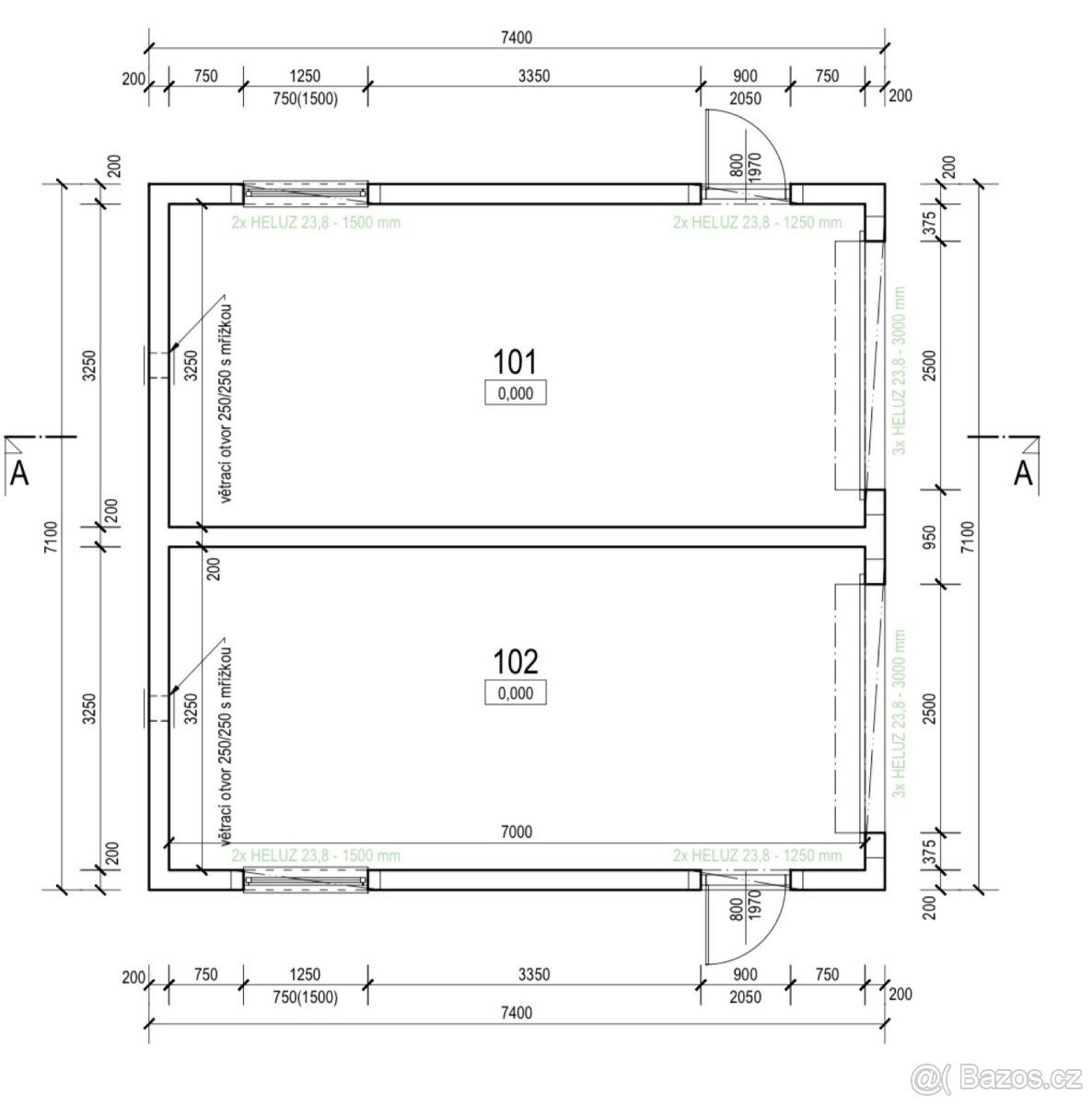 Garáže, Vsetín, 755 01