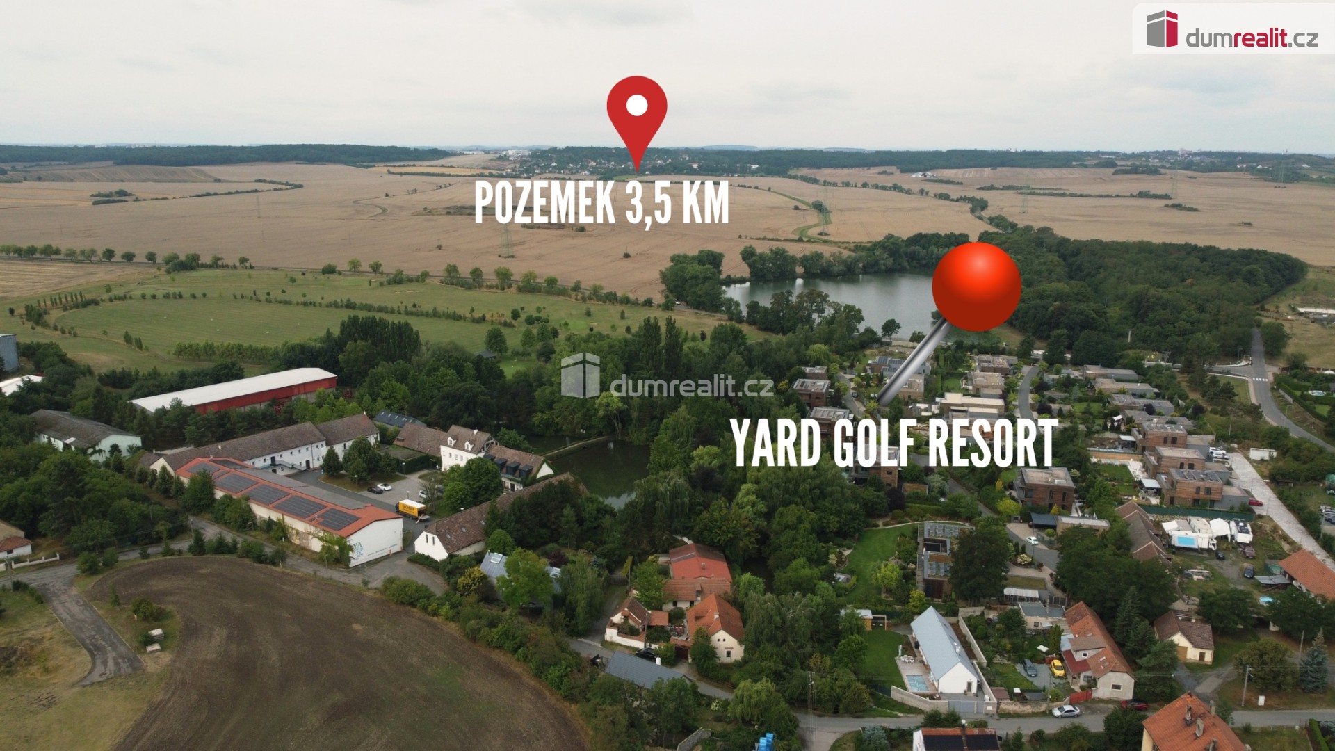 Pozemek pro bydlení · 1 067 m² · Hlavní, Panenské Břežany - 3
