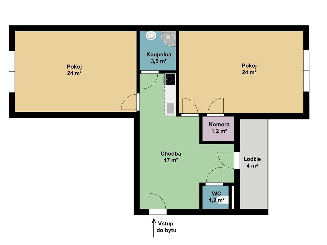 Prodej byt - Praha, 150 00