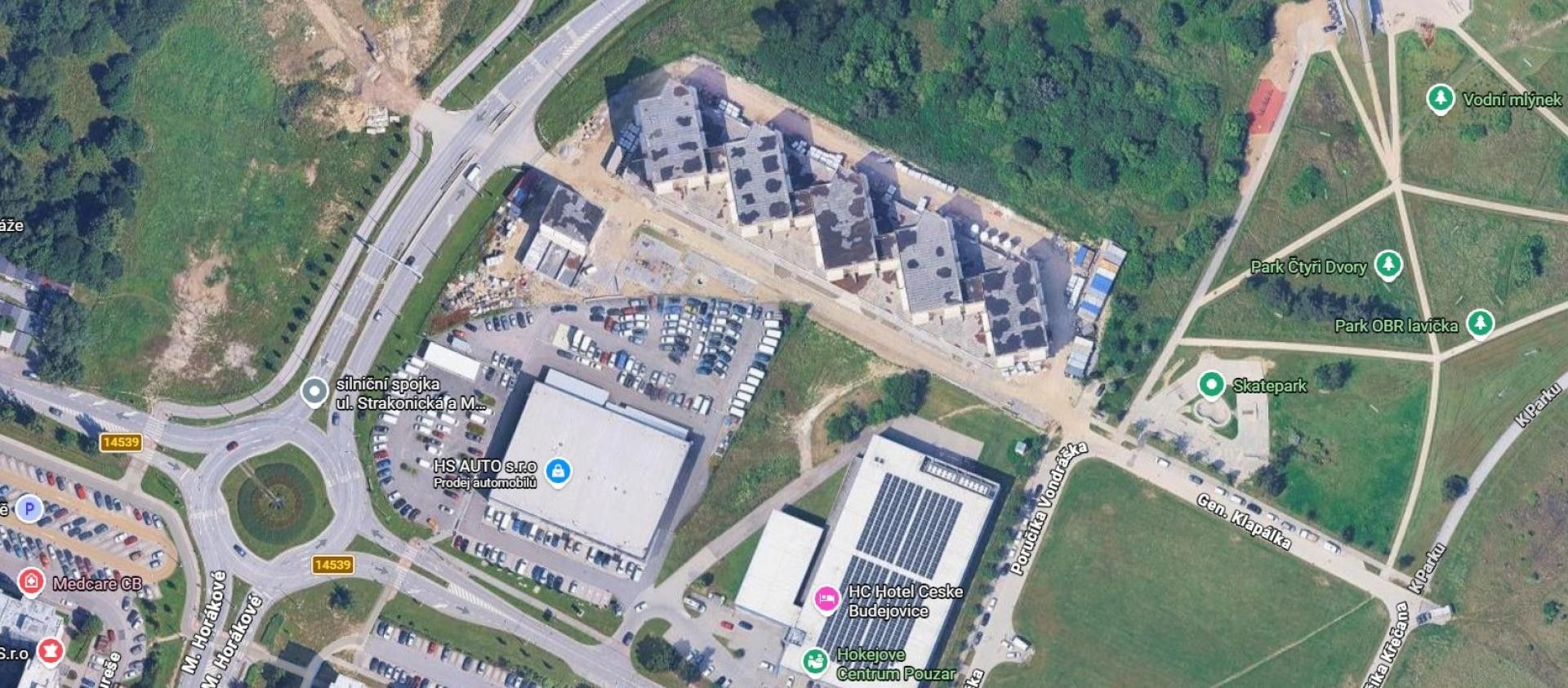 Byt 2+kk · 51 m² · Poručíka Vondráška, České Budějovice 2 - 4