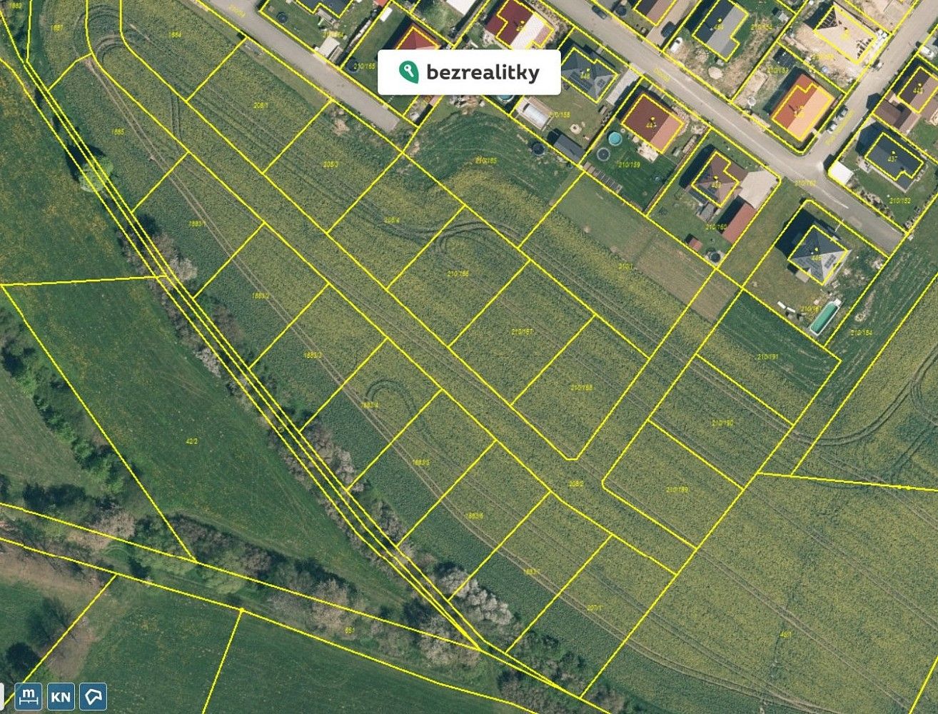 Pozemky pro bydlení, Načeradec, okres Benešov - 1