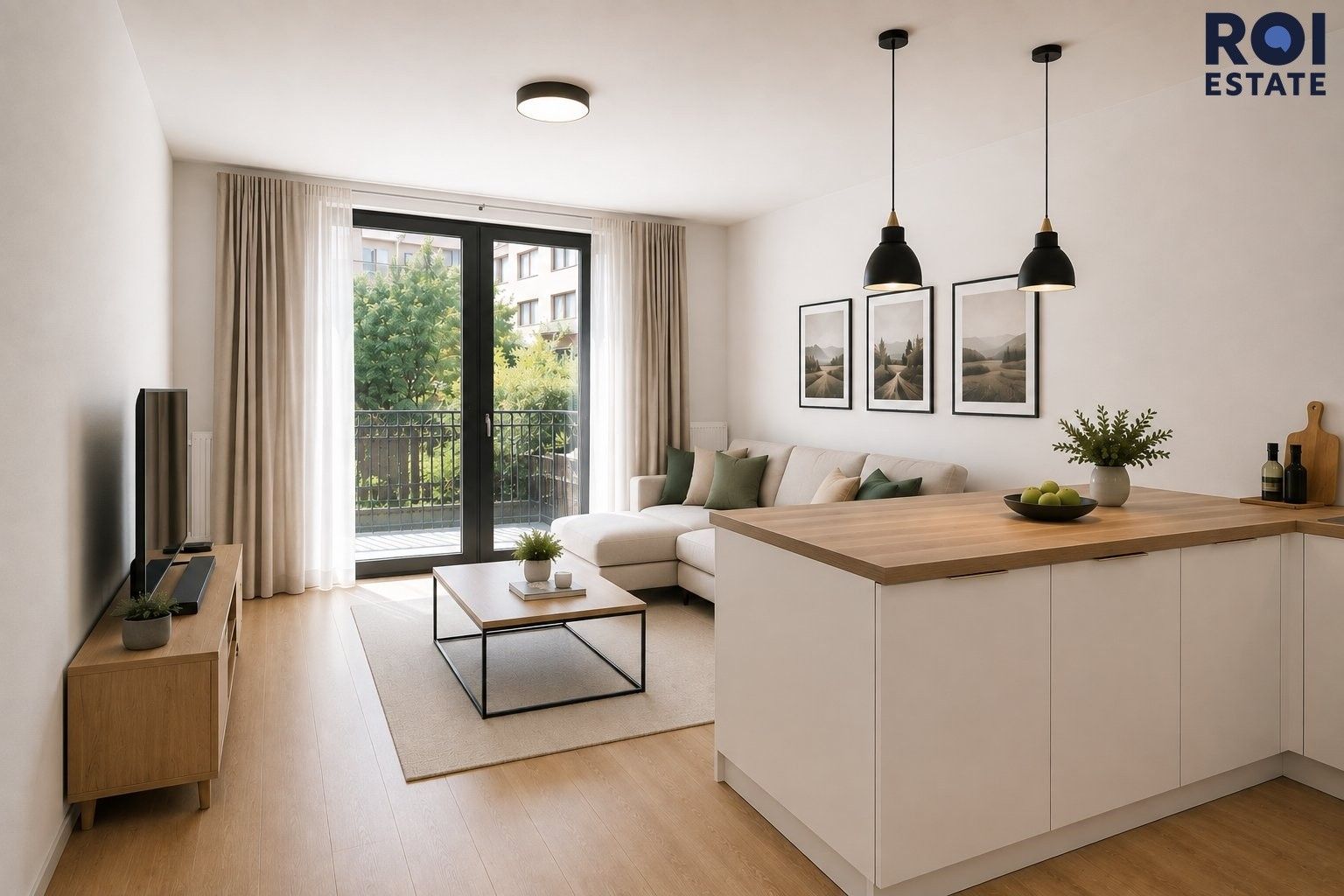 2+kk, Kroftova, Brno, 40 m² - 1