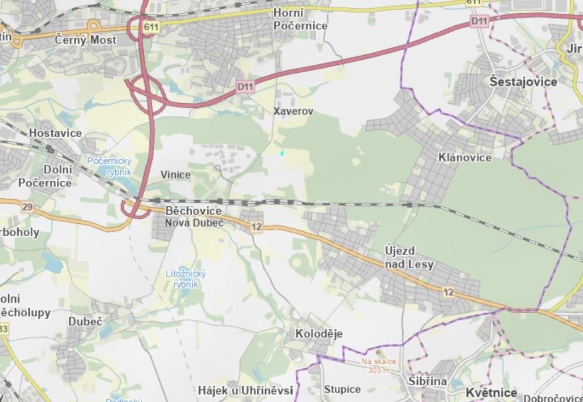 Zemědělský pozemek · 4 214 m² · Běchovice, Praha - 4