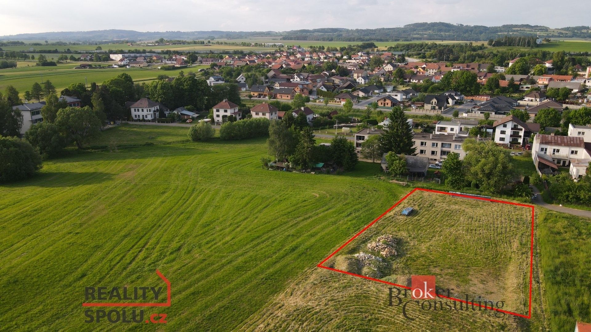 Pozemky pro bydlení, Měřín, 1 250 m²