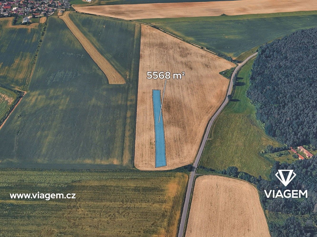 Zemědělský pozemek, 1 856 m²