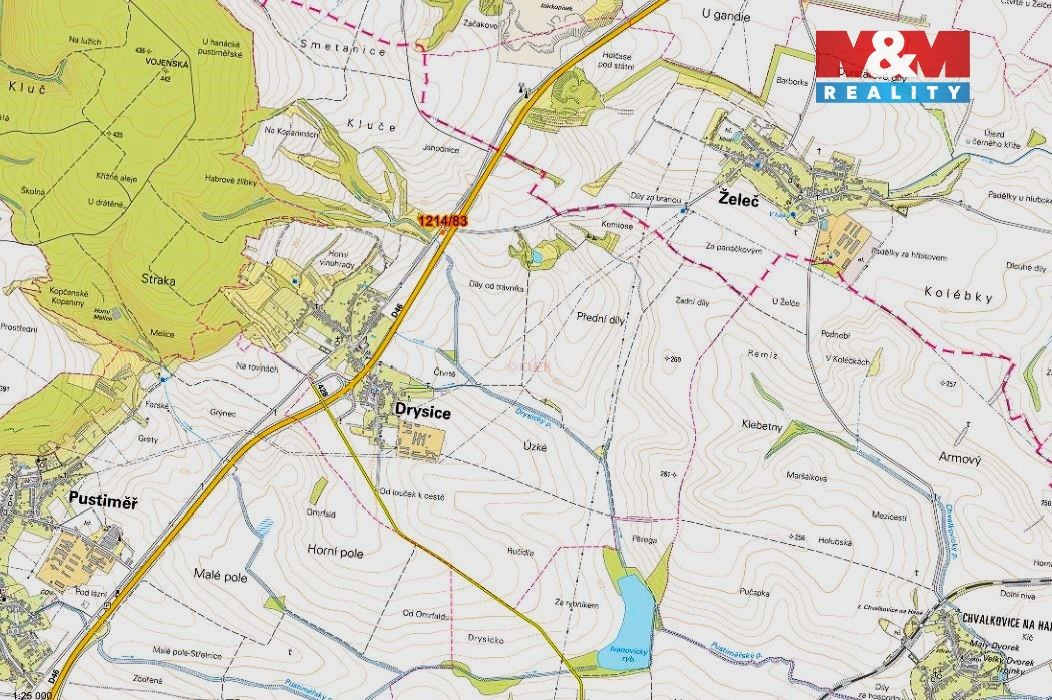 Prodej pozemek pro bydlení - Pustiměř, 683 21