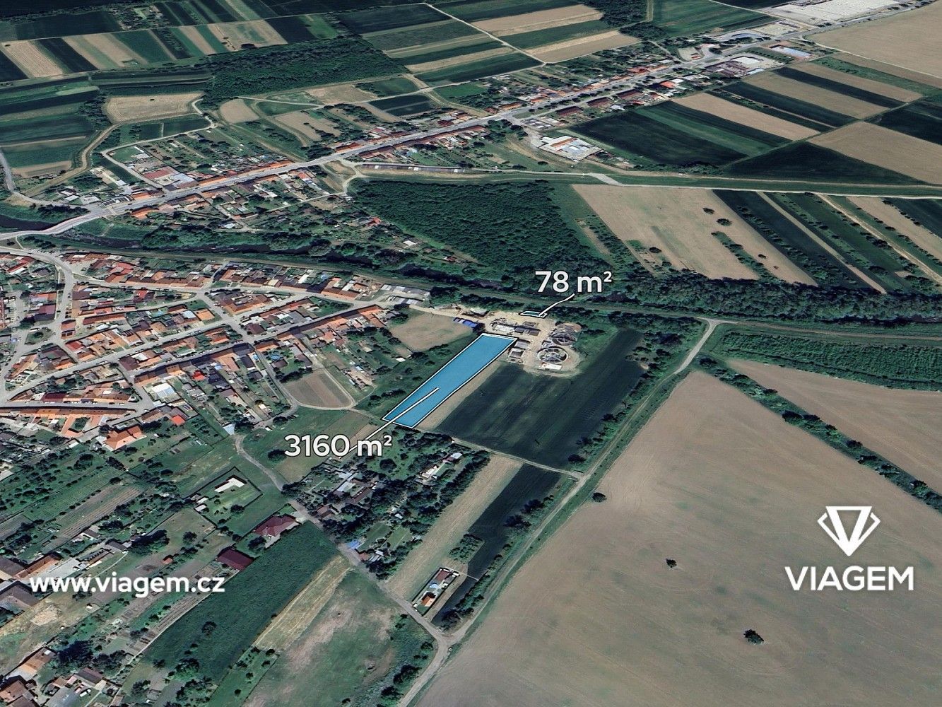 Zemědělský pozemek, 485 m²
