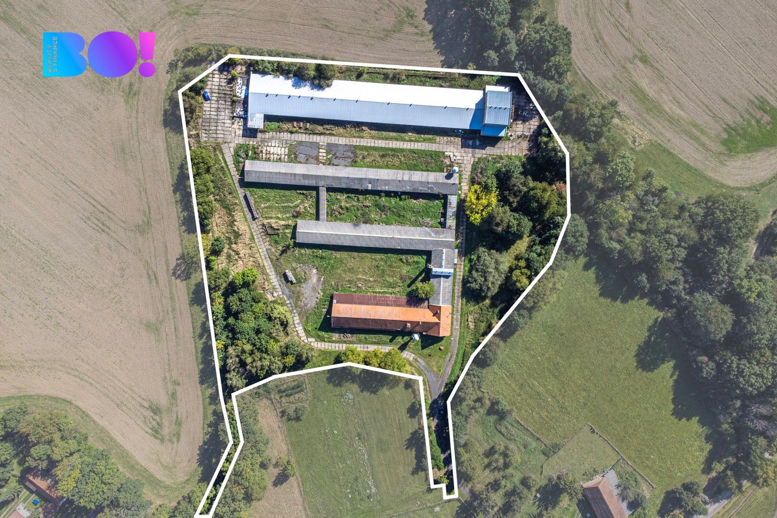 Zemědělské objekty, Horní Kruty, 17 219 m²