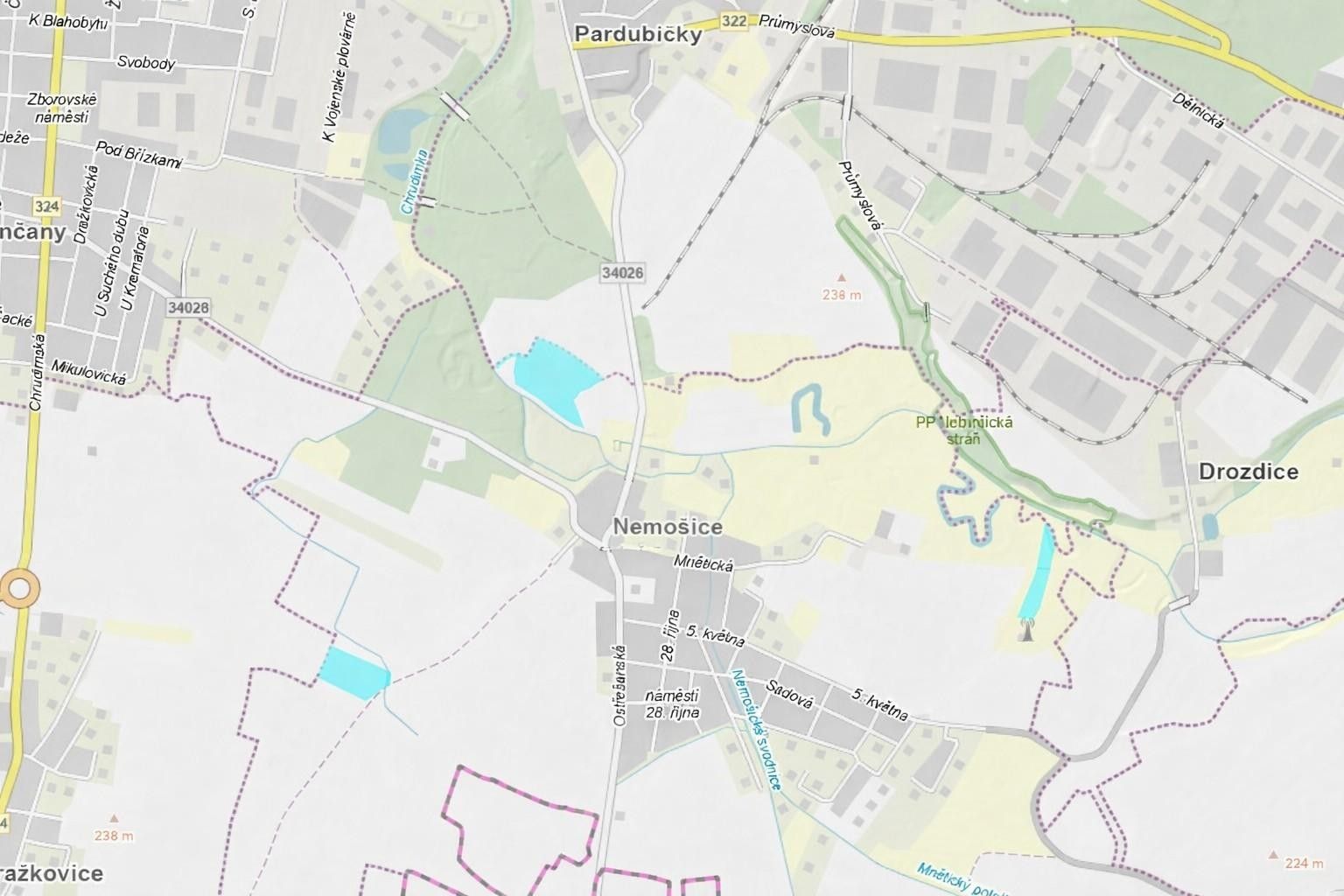 Prodej zemědělský pozemek - Pardubice IV, Pardubice, 62 635 m²
