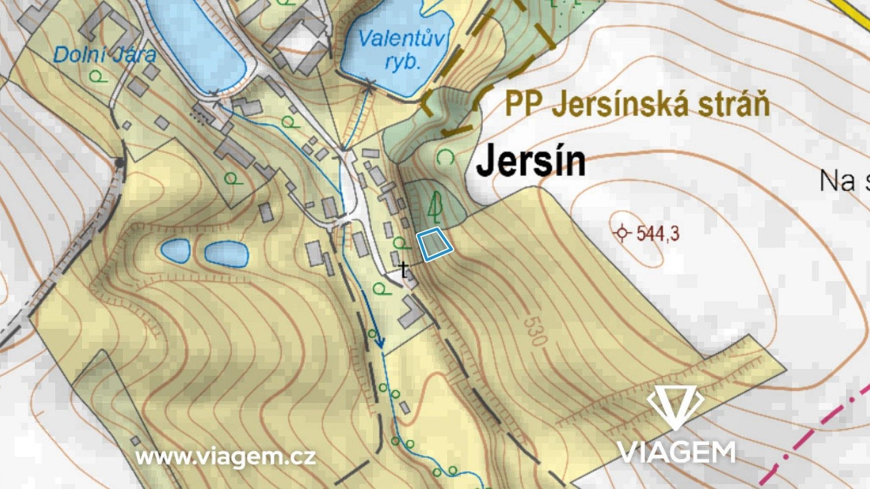Zahrada · Jersín, okres Jihlava, Kraj Vysočina - 3
