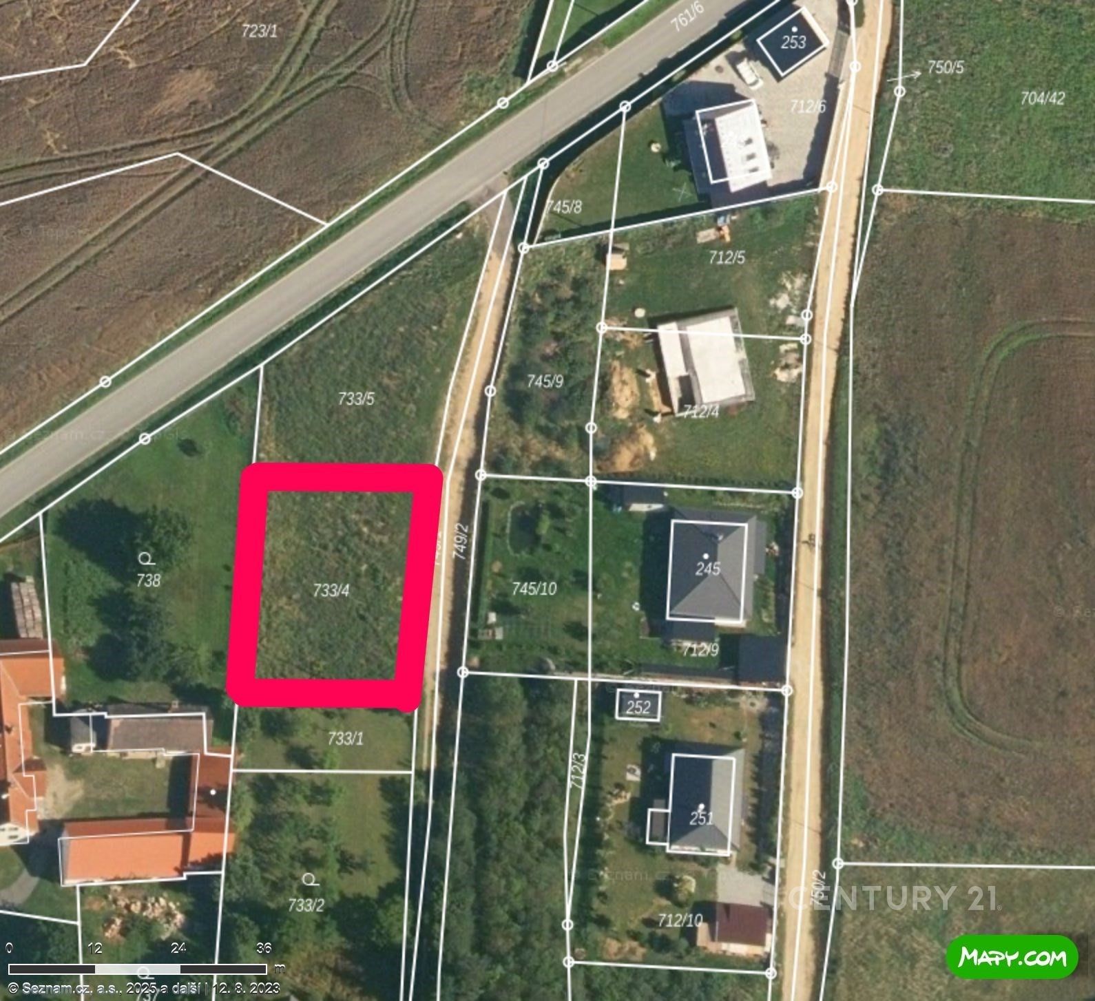 Pozemky pro bydlení, Vrcovice