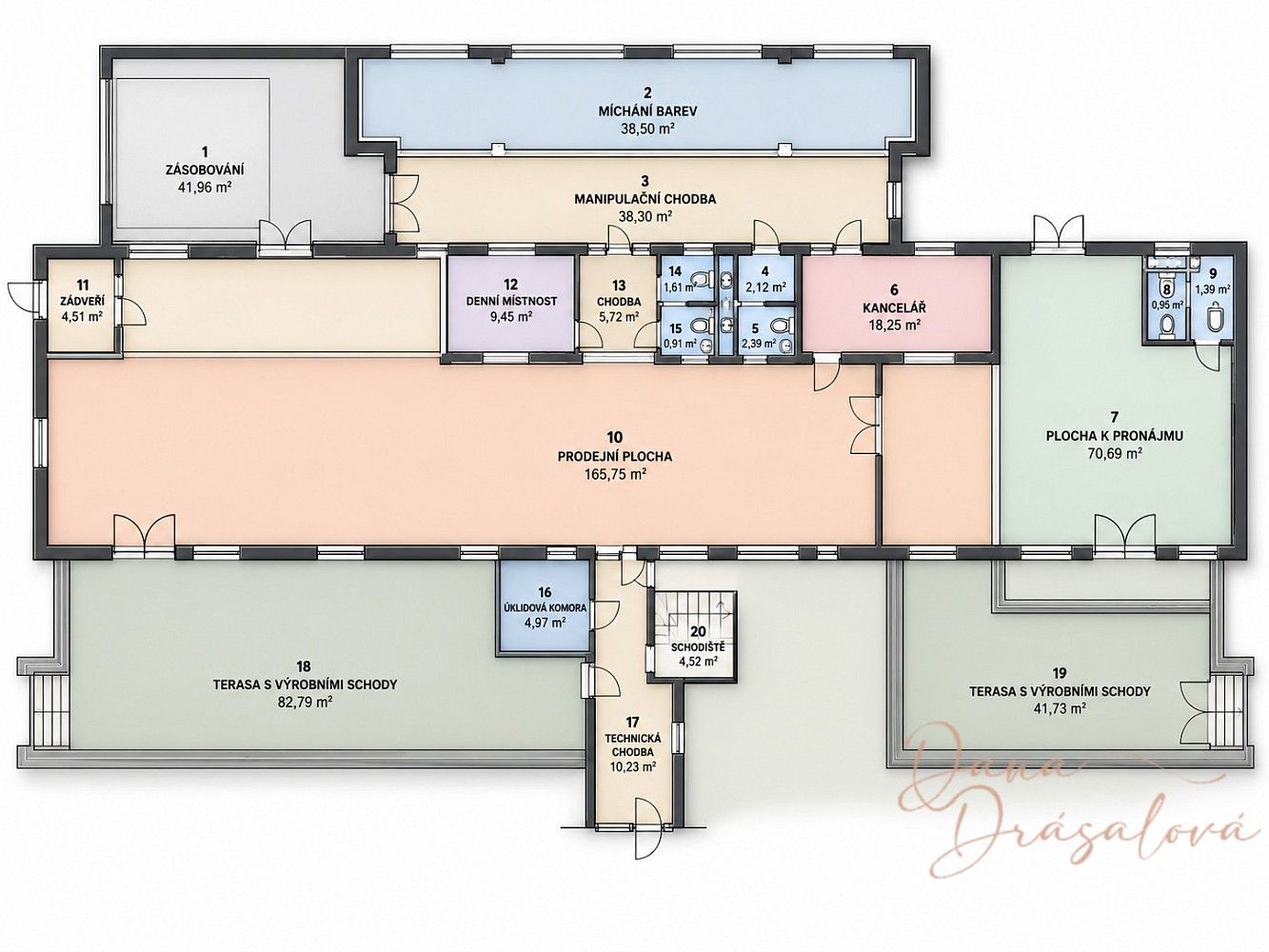 Prodej obchodní prostory - Hlinsko, okres Chrudim, Pardubický kraj, 556 m² - 5
