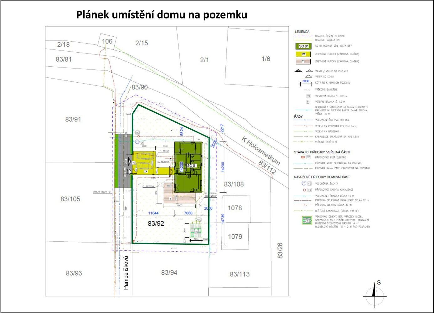 Pozemek pro bydlení · Pampelišková, Zdiby, okres Praha-východ - 3
