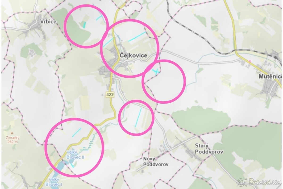 Pozemky pro bydlení, Čejkovice, 696 15 - 1