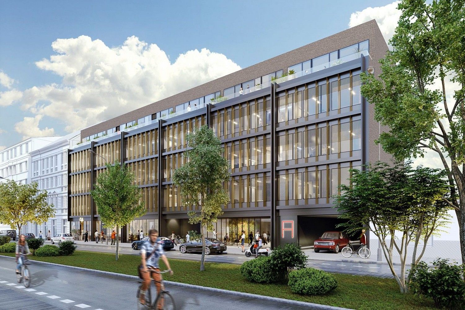 Kanceláře, Praha, 397 m² - 1