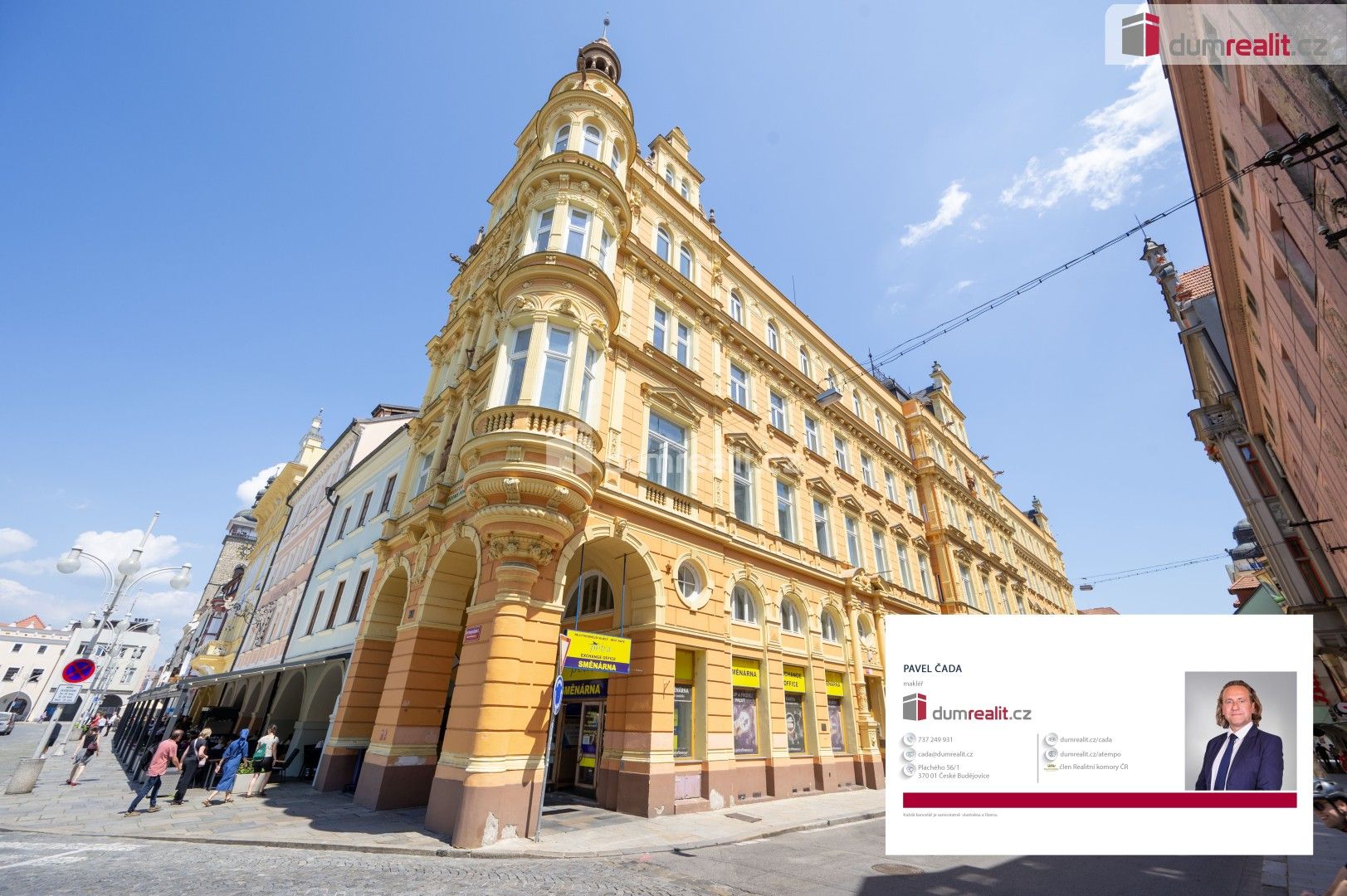 Kanceláře, Karla IV., České Budějovice, 10 m² - 1