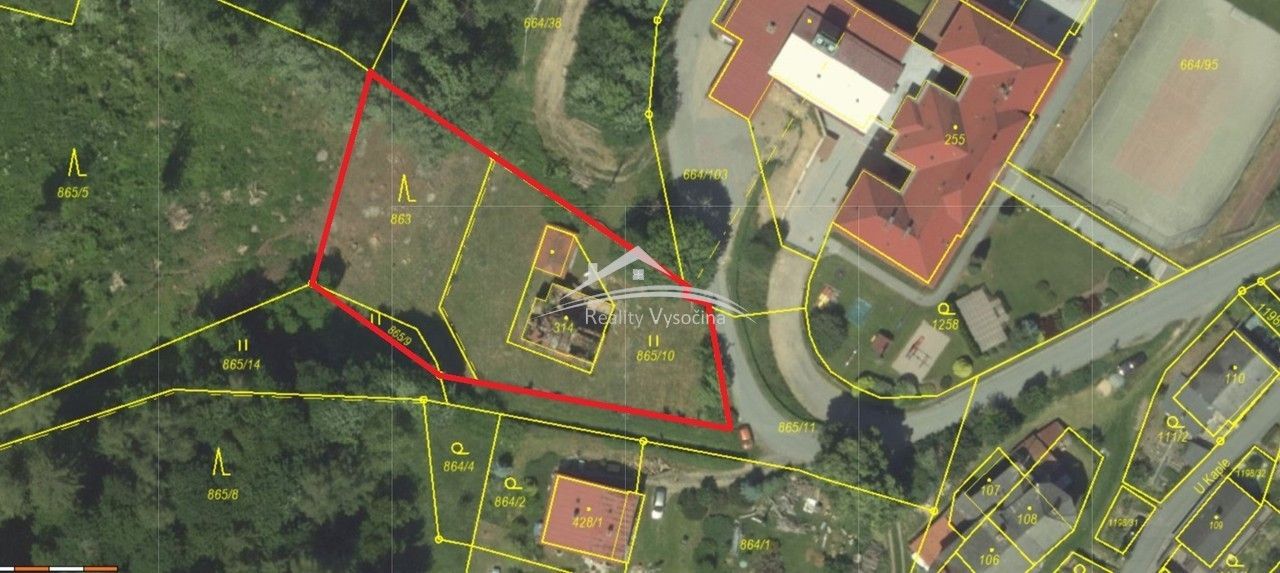 Prodej pozemek pro bydlení - Padělek, Jimramov, 1 856 m²