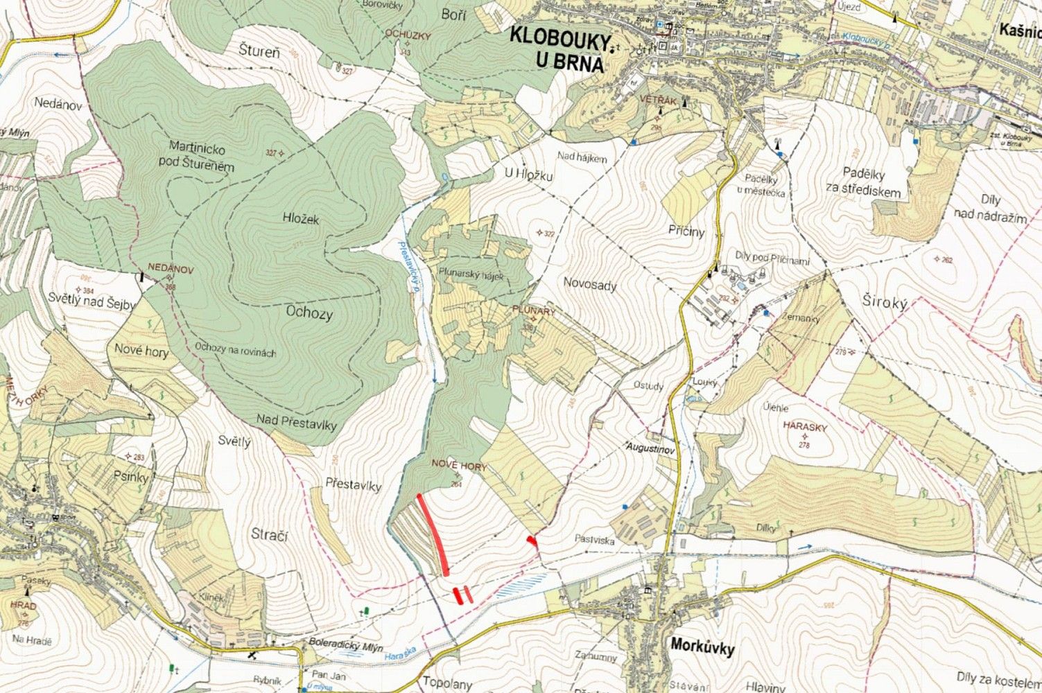Zemědělské pozemky, Klobouky u Brna, okres Břeclav, Jihomoravský kraj - 2