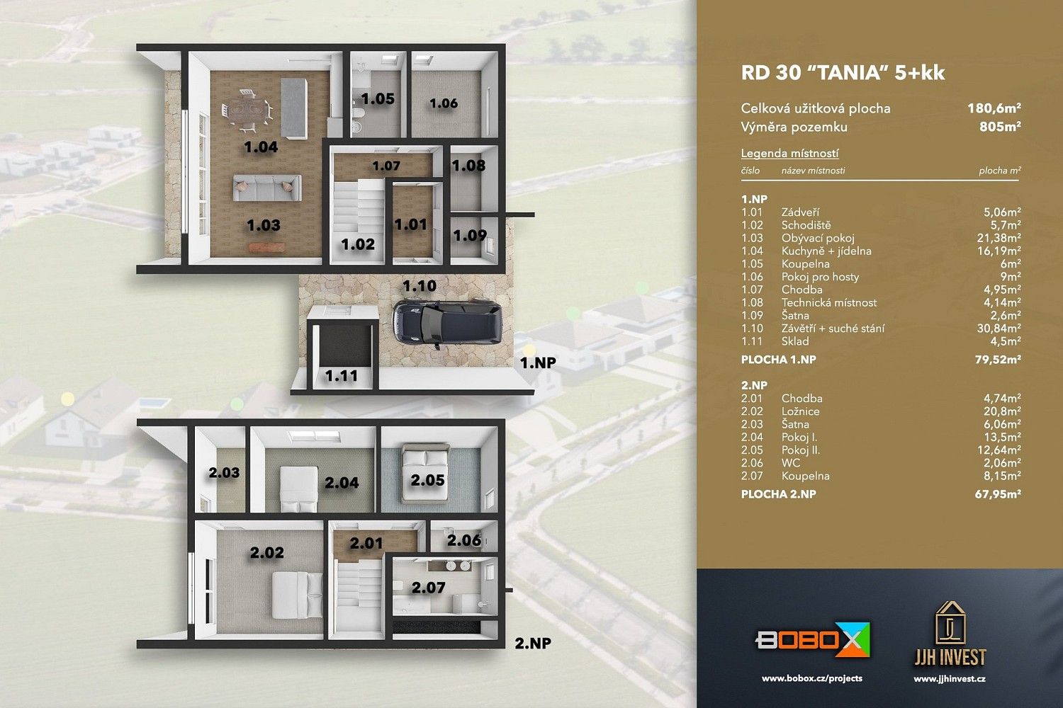 Rodinný dům · 195 m² · Na Horizontu, Vysoký Újezd, okres Beroun - 3