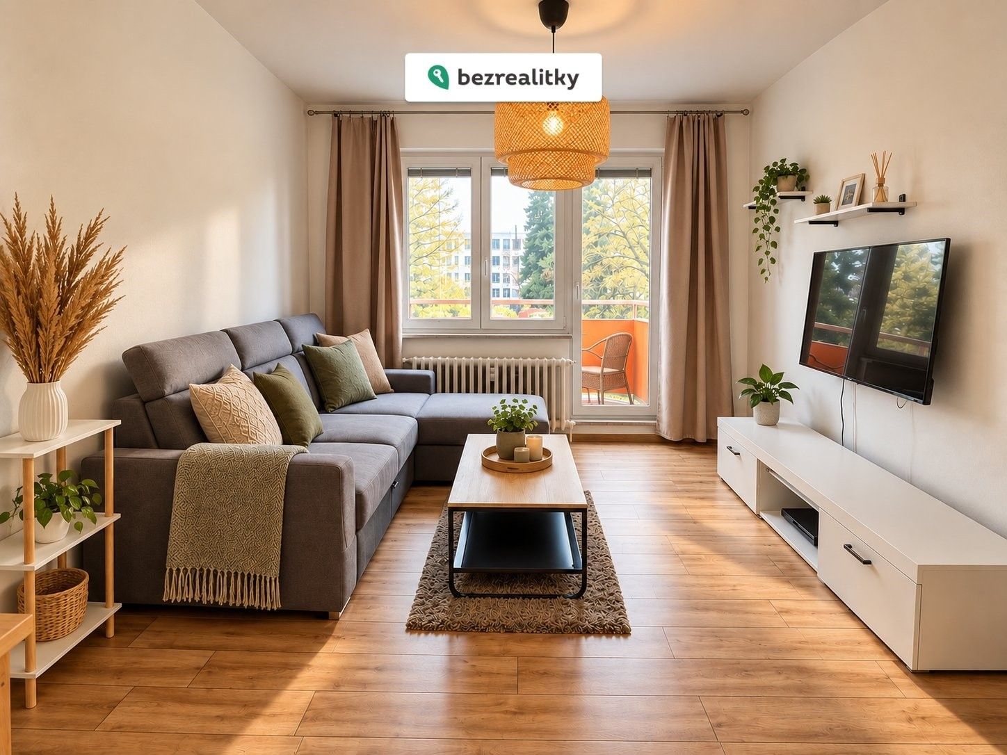 Byt 2+1, 55 m²