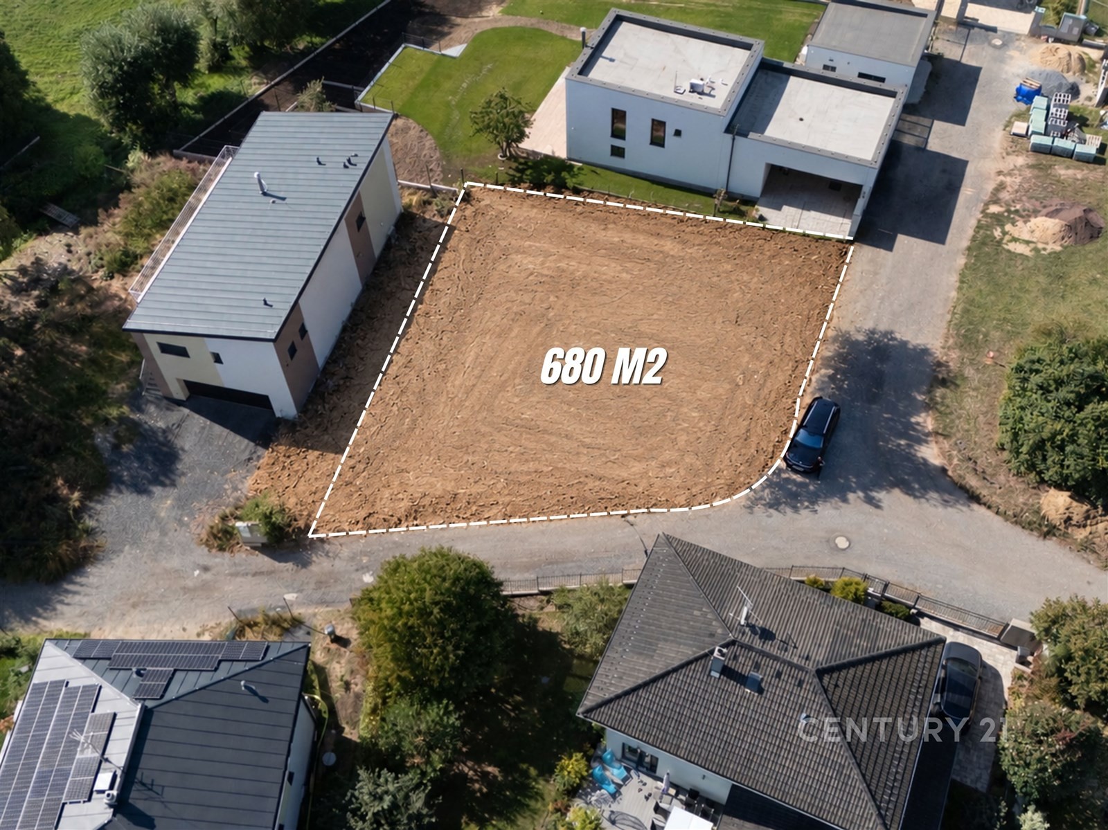 Zahrada, 680 m²