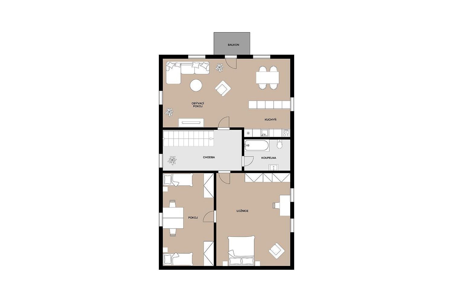 Prodej rodinný dům - Obecnice, okres Příbram, 184 m² - 5
