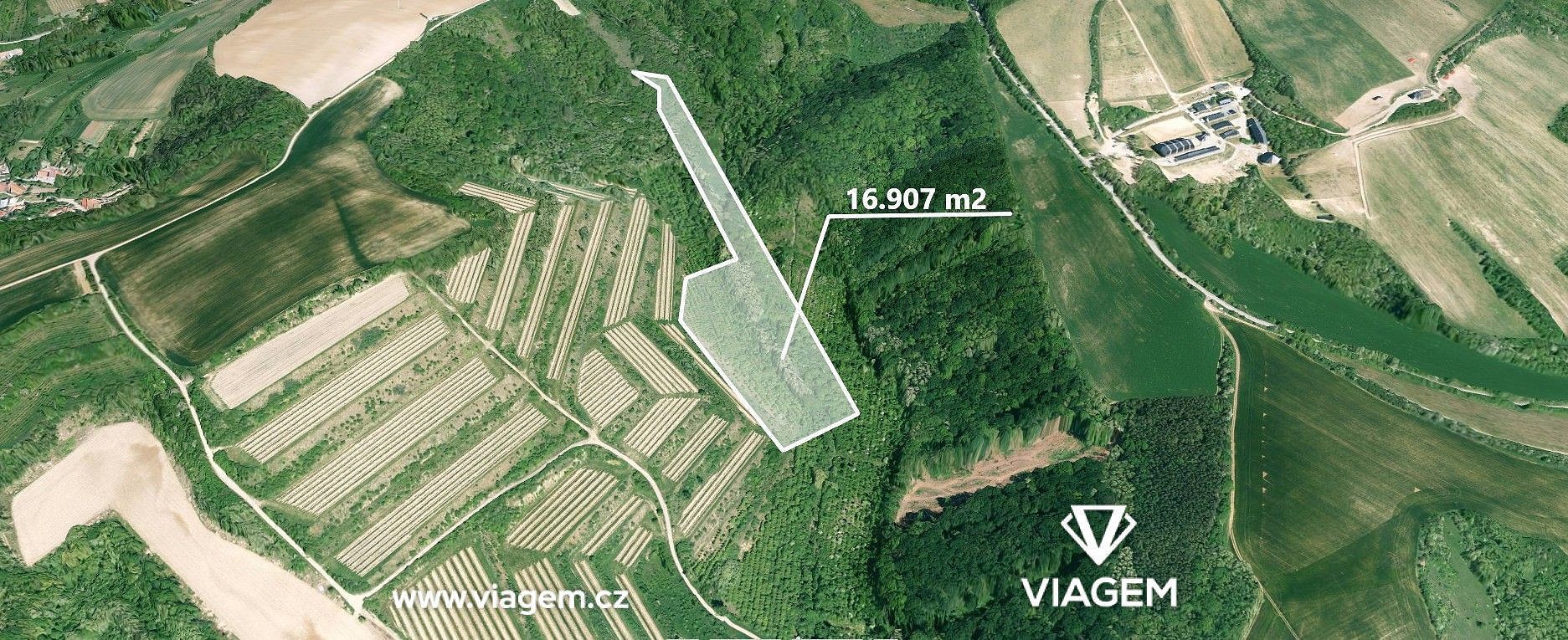 Zahrada, 16 907 m²